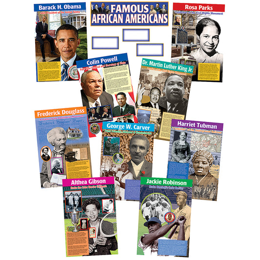 FAMOUS AFRICAN AMERICANS BB SET