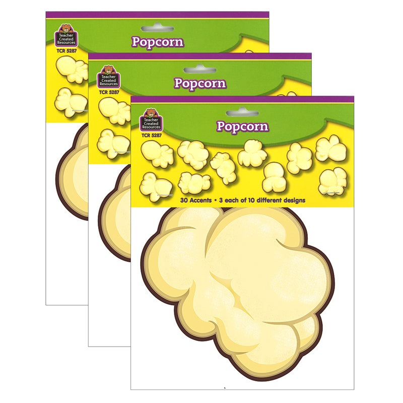 (3 PK) POPCORN ACCENTS