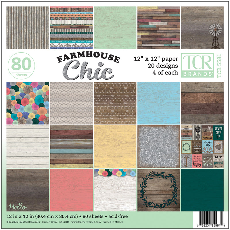 FARMHOUSE CHIC PROJECT PAPER