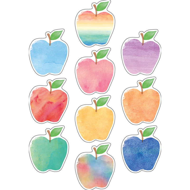 WATERCOLOR APPLES ACCENTS