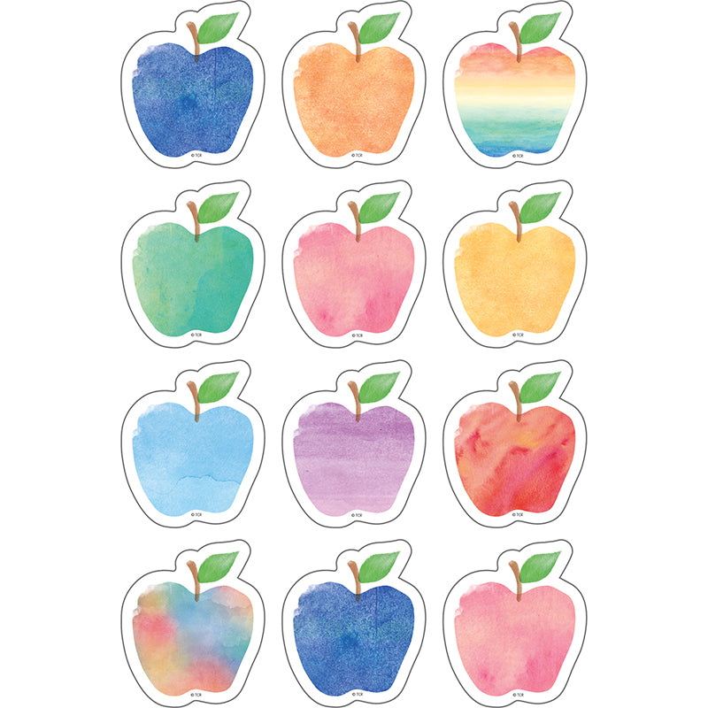 WATERCOLOR APPLES MINI ACCENTS