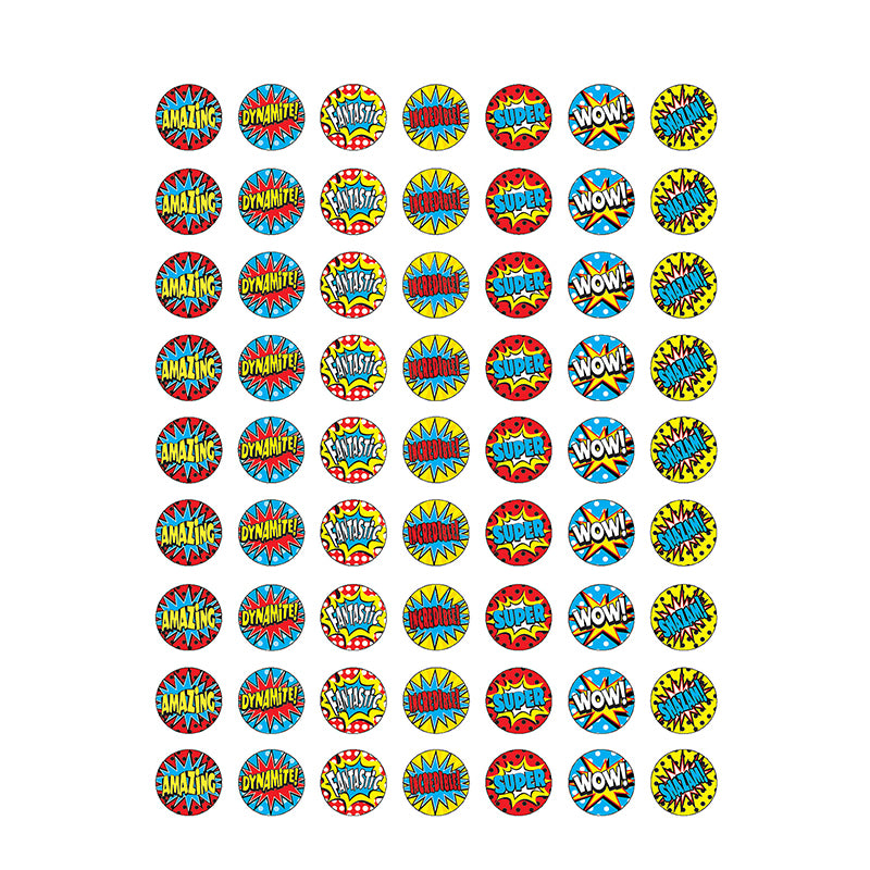 SUPERHERO MINI STICKERS