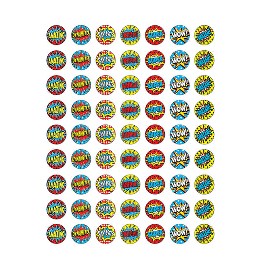 SUPERHERO MINI STICKERS