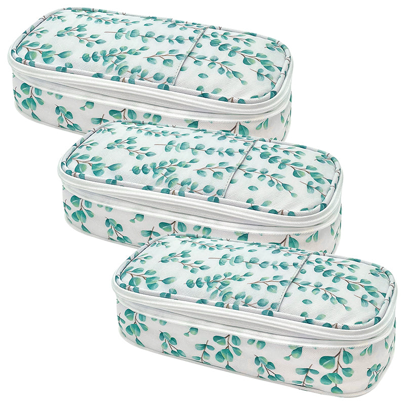 (3 EA) EUCALYPTUS PENCIL CASE