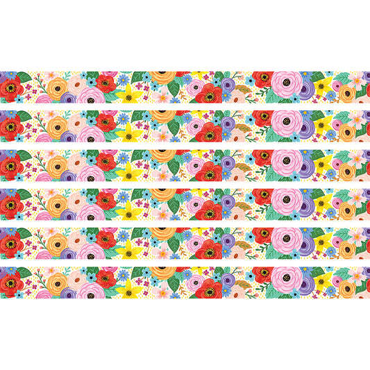 (6 PK) WILDFLOWERS STRAIGHT BORDER