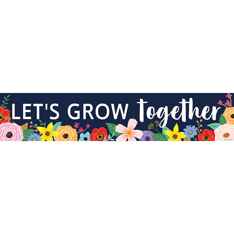 LETS GROW TOGETHER BANNER