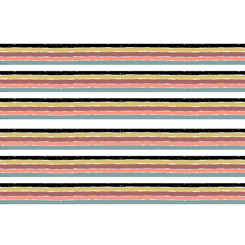 (6 PK) WONDERFUL WILD STRIPE BORDER