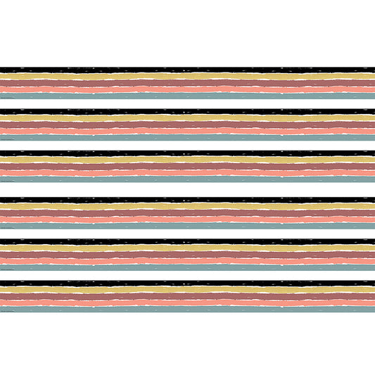 (6 PK) WONDERFUL WILD STRIPE BORDER