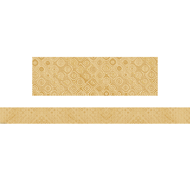 GOLDEN TEXTILE STRAIGHT BORDER TRIM