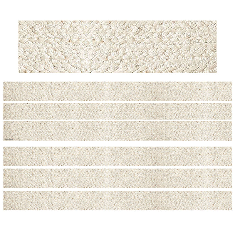 (6 PK) WOVEN STRAIGHT BORDER TRIM