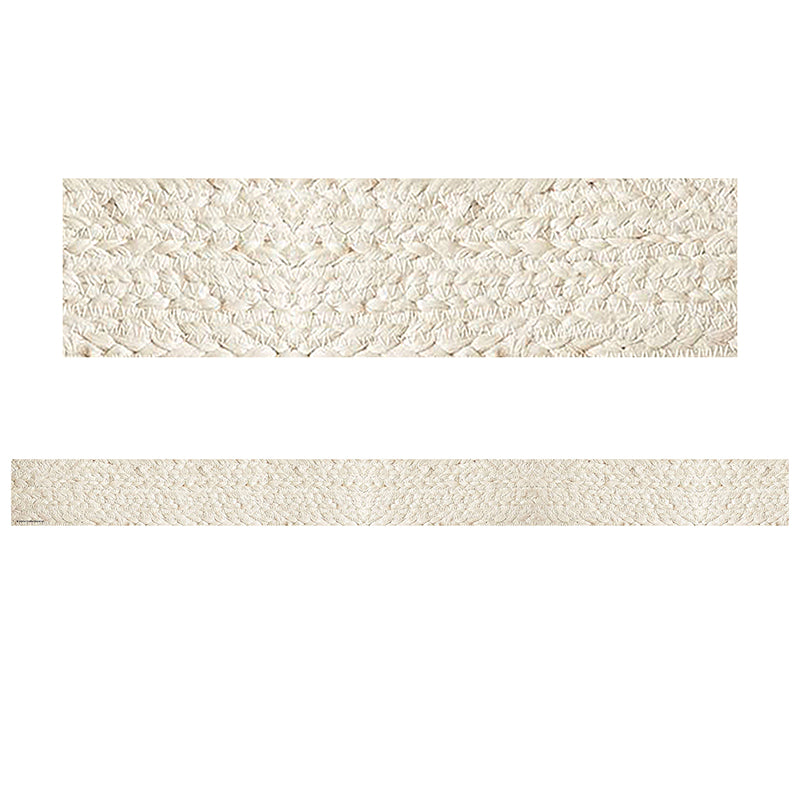 WELCOME WOVEN STRAIGHT BORDER TRIM