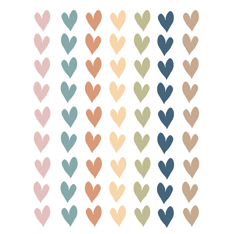 EVERYONE WELCOM HEARTS MINI STICKRS