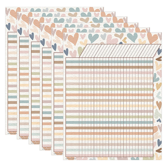 (6 EA) INCENT CHART EVERYONE WELCOM