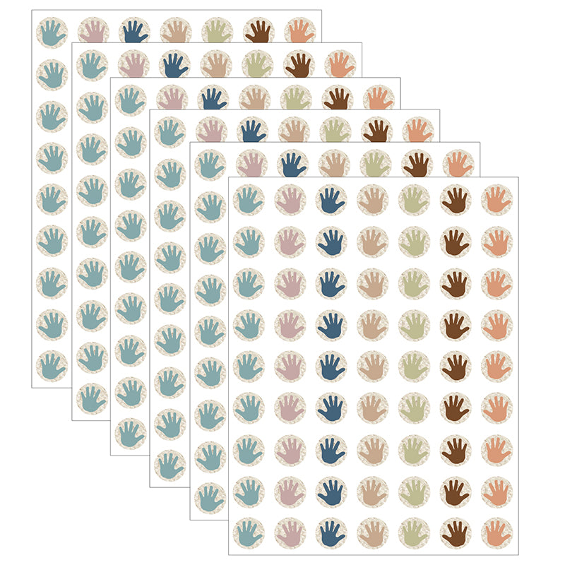 (6 PK) HANDS MINI STICKRS