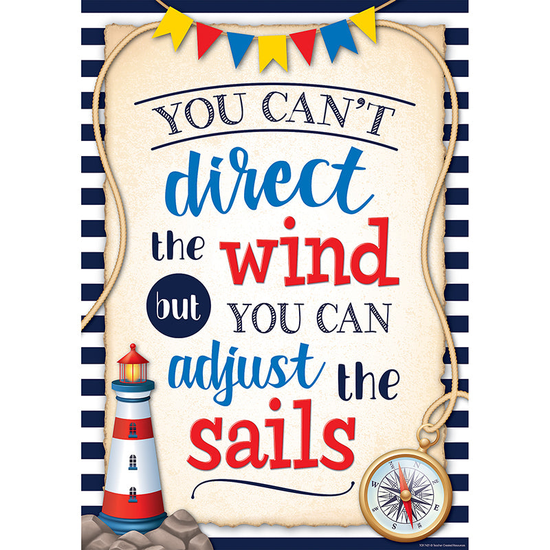 YOU CAN'T DIRECT THE WIND POSTER