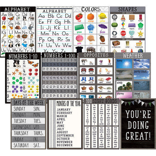 EARLY LEARNING SMALL POSTERS