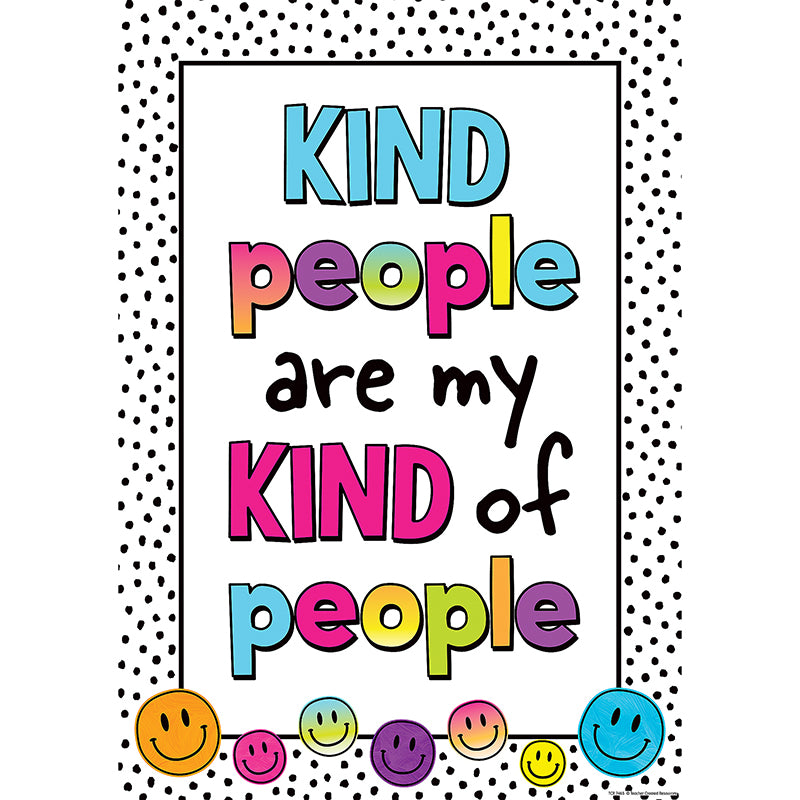 KIND PEOPLE ARE MY PEOPLE POSTER