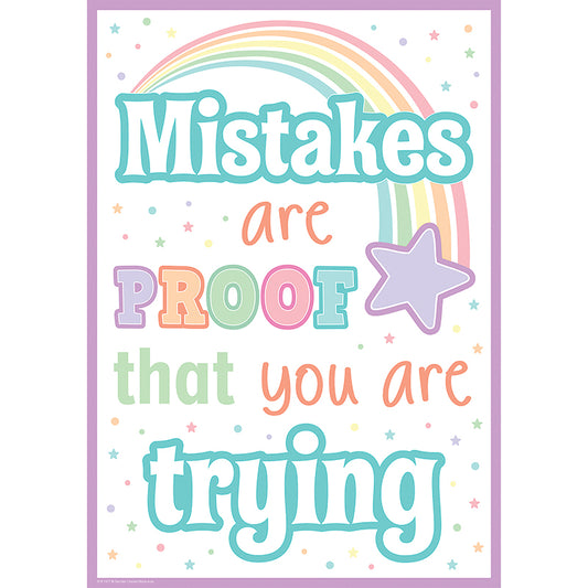 MISTAKES ARE PROOF POSITIVE POSTER