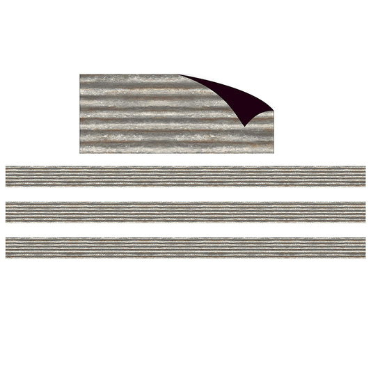 (3 PK) CORRUGATED METAL MAGNETIC