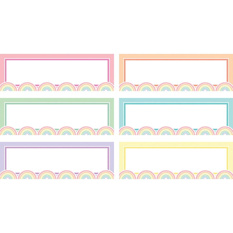 RAINBOW LABELS MAGNETIC ACCENTS