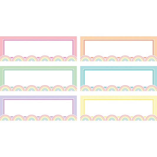 RAINBOW LABELS MAGNETIC ACCENTS