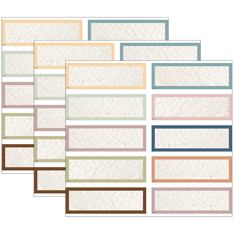 (3 PK) LABEL MAGNET ACCENT EVERYONE