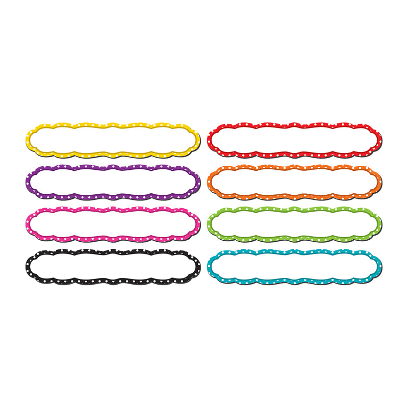 (3 PK) LARGE POLKA DOTS LABELS