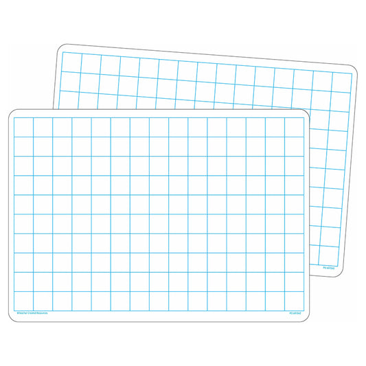MATH GRID DRY ERASE BOARDS 10 ST