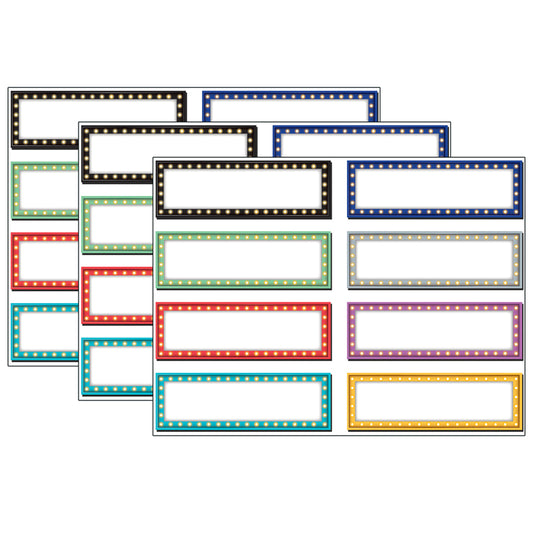 (3 PK) MARQUEE LABELS MAGNETIC