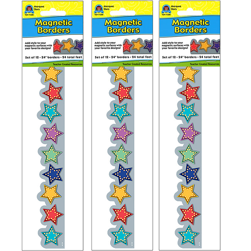 (3 PK) MARQUEE STARS MAGNETIC
