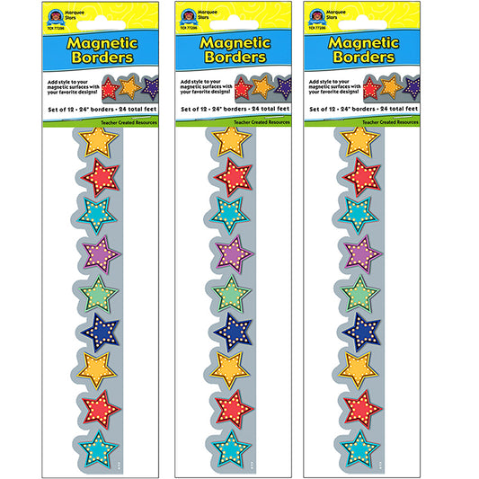 (3 PK) MARQUEE STARS MAGNETIC