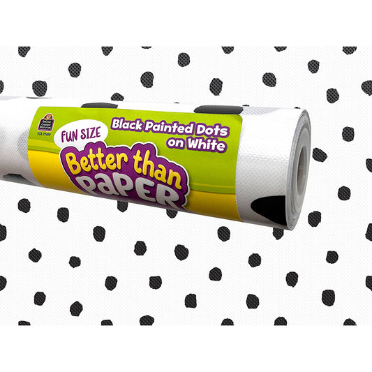FUN SIZE BLACK PAINTED DOTS BB ROLL