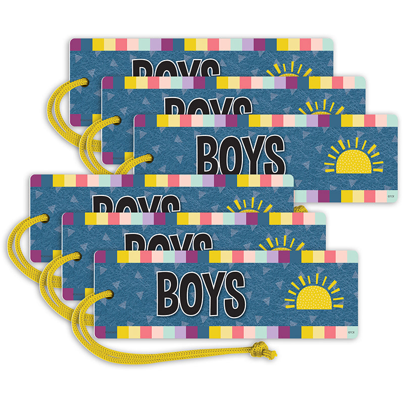 (6 EA) HAPPY DAY MAGNETIC BOYS PASS