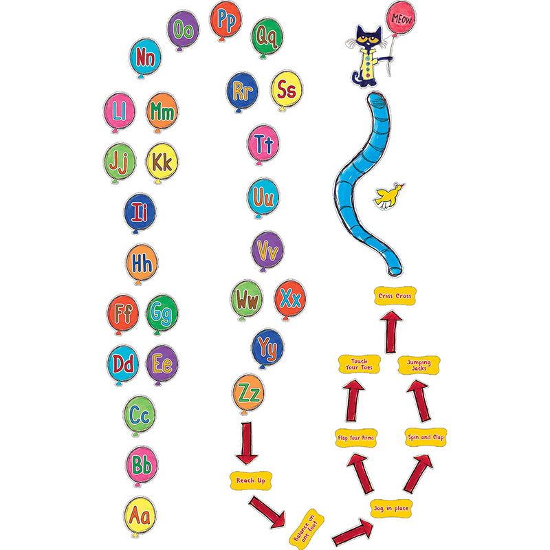 ALPHABET BALLOONS SENSORY PATH