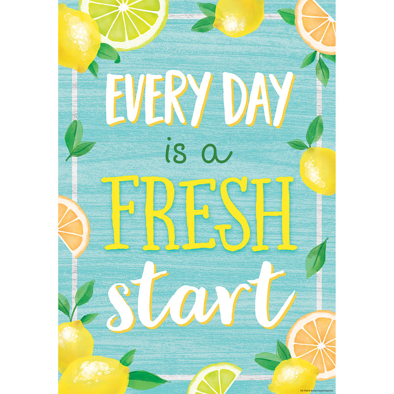 EVERY DAY IS A FRESH START POSITIVE