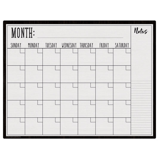 MODERN FARMHOUSE CALENDAR WRITE-ON