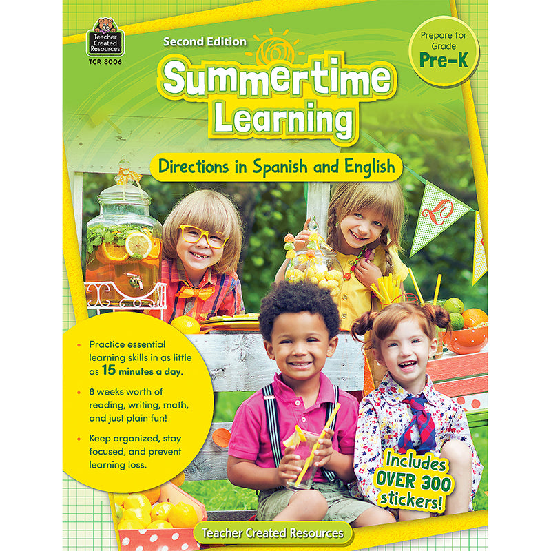 SUMMERTIME LEARNING GR PREK 2ND ED