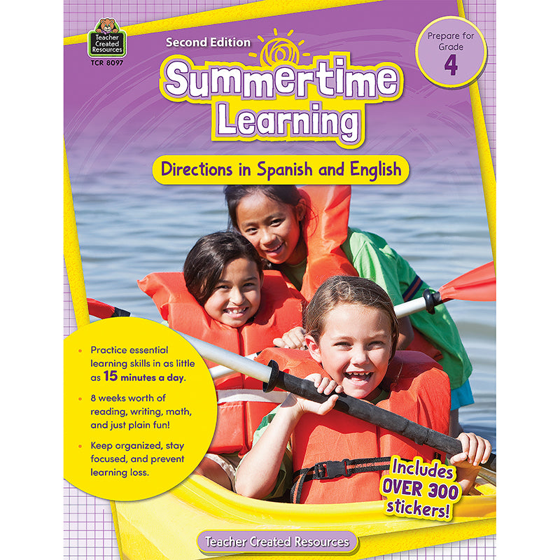 SUMMERTIME LEARNING GR 4 2ND ED