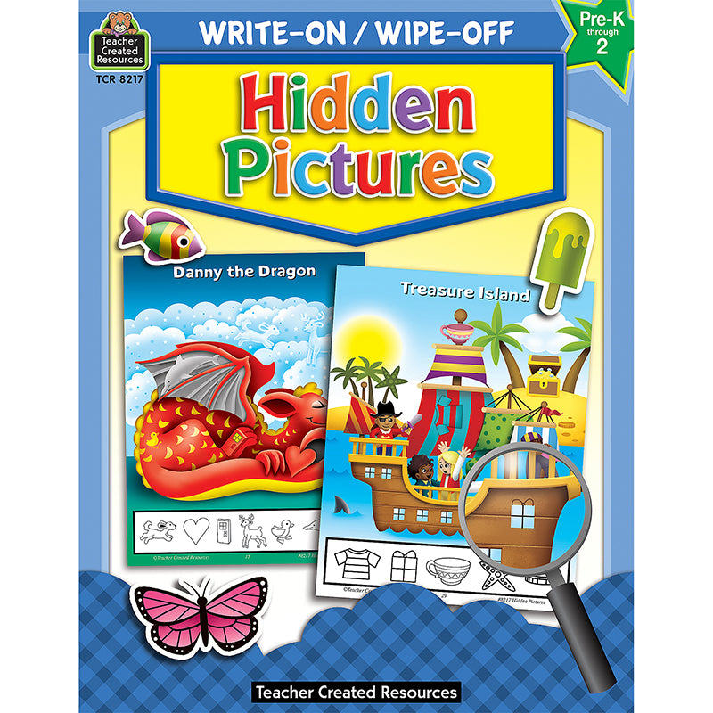 WRITE-ON WIPE-OFF HIDDEN PICTURES