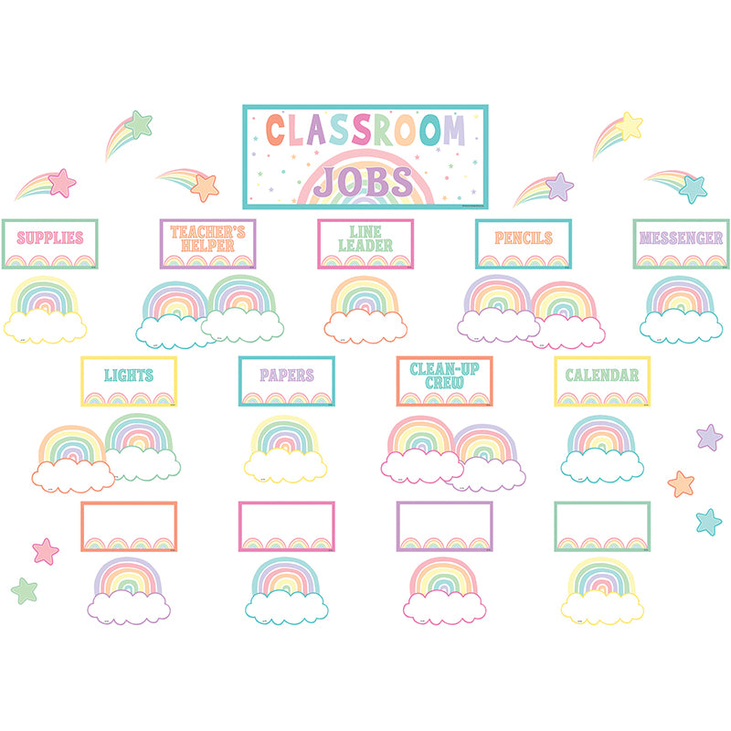 PASTEL POP CLASSROOM JOB MINI BBS