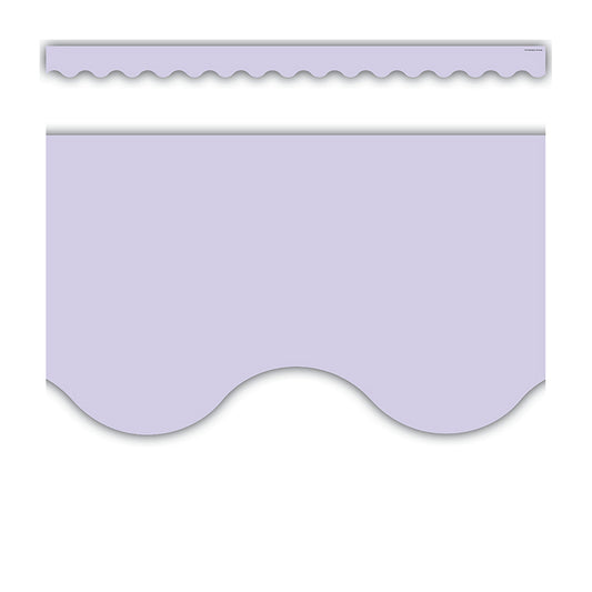 LAVENDER SCALLOPED BORDER TRIM