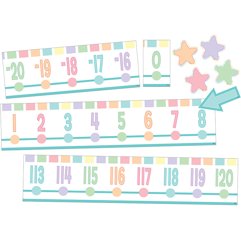 PASTEL POP NUMBER LINE BB SET