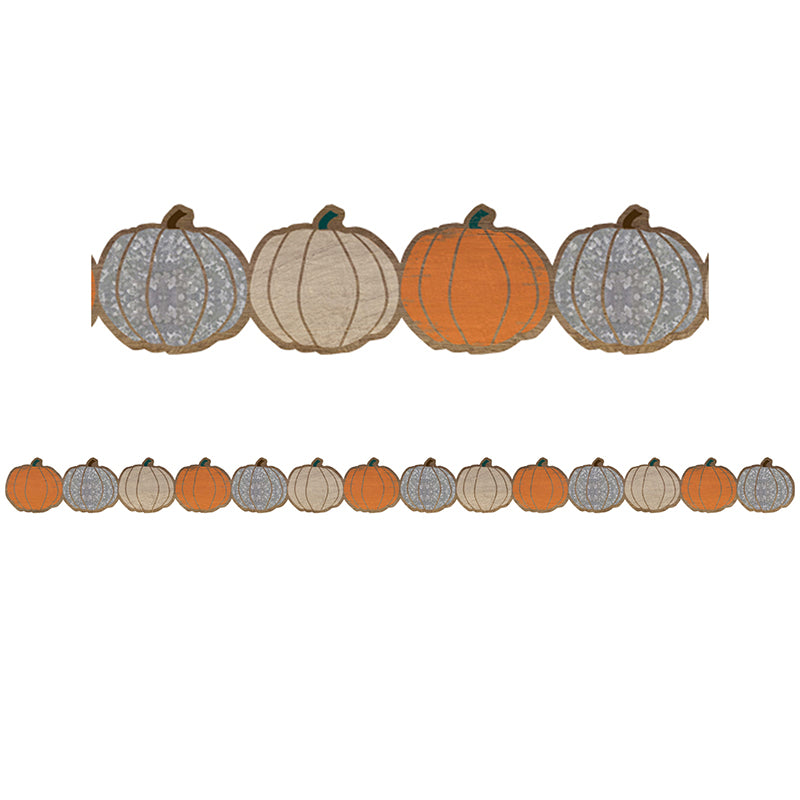 (6 PK) HOME SWEET PUMPKINS BORDER