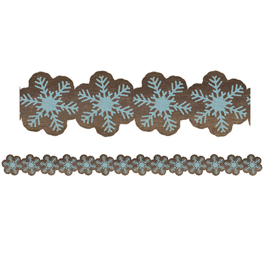 HOME SWEET CLASSR SNOWFLAKES BORDER