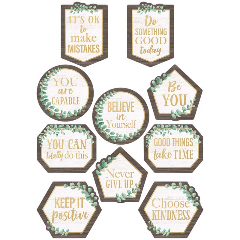 EUCALYPTUS POSITIVE SAYINGS ACCENTS