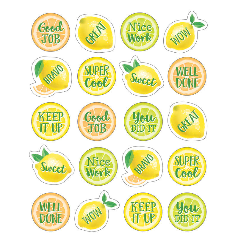 LEMON ZEST STICKERS