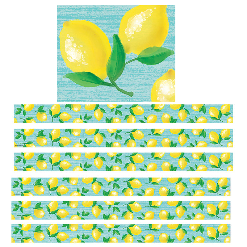 (6 PK) LEMON ZEST STRAIGHT BORDER
