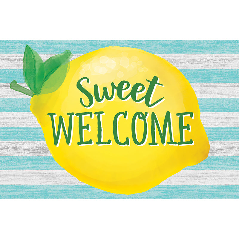 LEMON ZEST SWEET WELCOME POSTCARDS