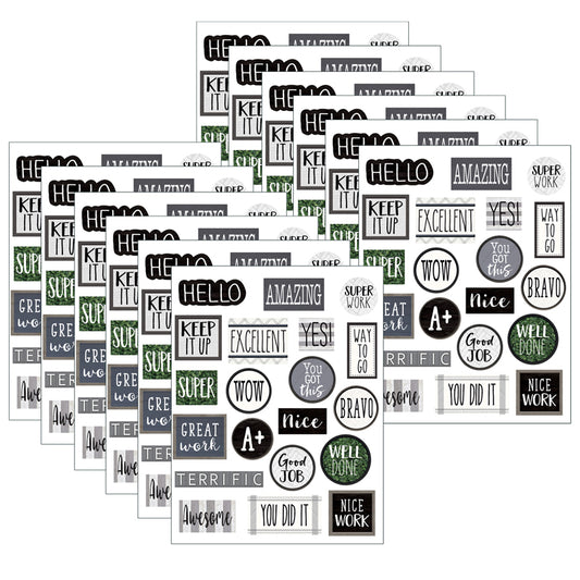 (12 PK) MODERN FARMHOUSE STICKERS