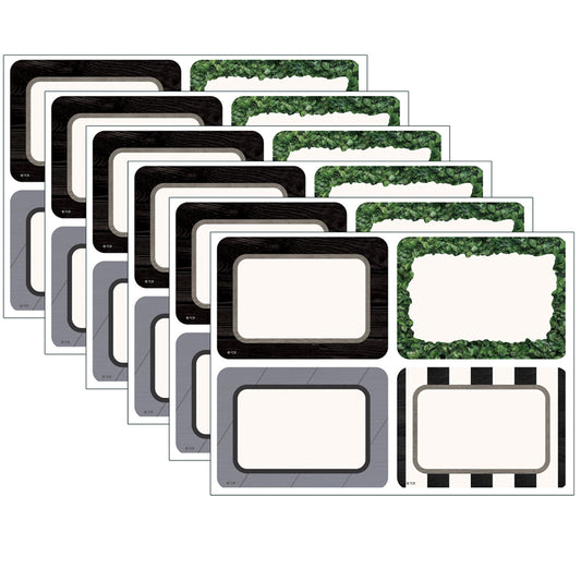 (6 PK) MODERN FARMHOUSE NAME TAGS